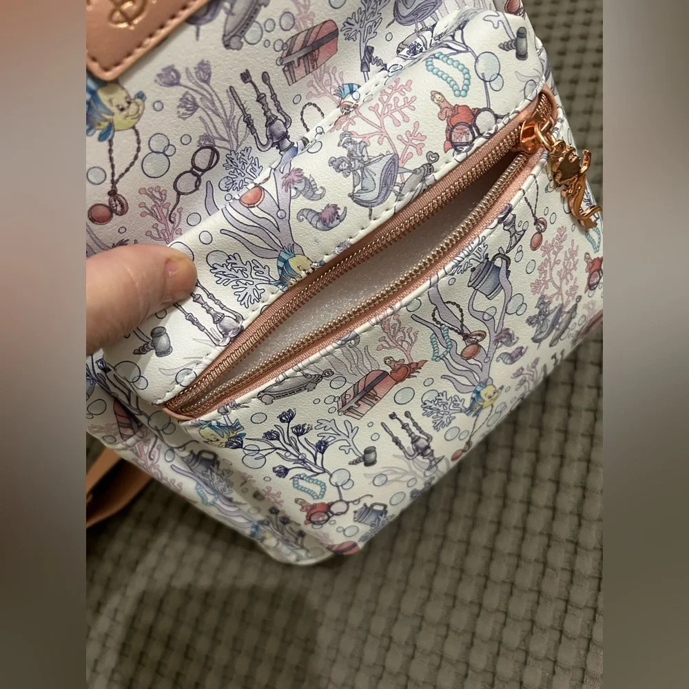 Loungefly Disney The Little Mermaid Ariel Grotto mini backpack-PRICE FIRM - Picture 6 of 9